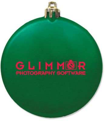 Round Flat Ornament