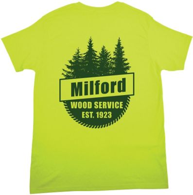 Screen Printed 50 50 Vintage Neon T Shirt