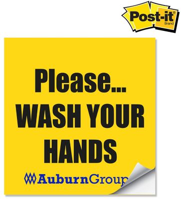 Work Safely: Full Colour Post-it® Notes 2.75 x 3 - 50 Sheet Pad