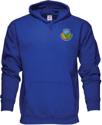Hoodie Pullover 50/50 Embroidered