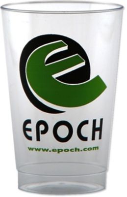 Custom New Years Eve Party Favors: Clear Plastic Cup 12 oz