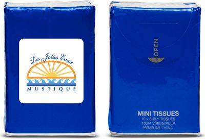 Work Safely: Full Colour Mini Tissue Pack