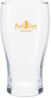 Bar & Glassware: Clear Pub Glass 16 oz