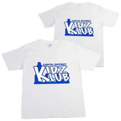Gildan® Youth Screen Printed White T-Shirt