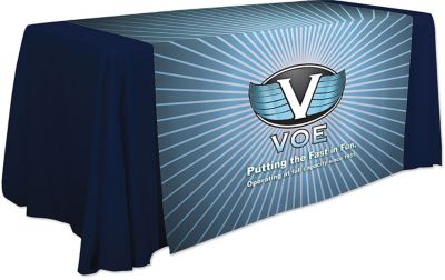 Full Color Full Imprint Table Runner 57" x 80"
