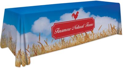 Full Colour Full Imprint 8 Standard Table Throw