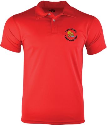 Polo & Golf Shirts: Embroidered Mens Performance Polo