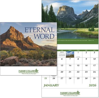 Eternal Word Stapled Wall Calendar
