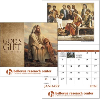 Calendars: God's Gift Stapled Wall Calendar