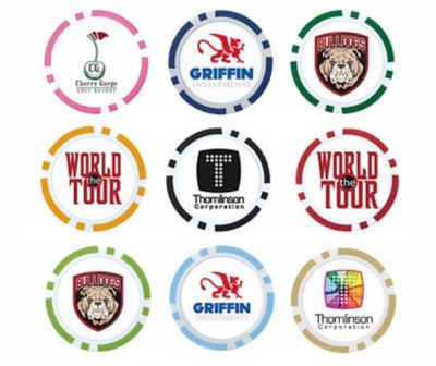 Full Colour Poker Chip Ball Marker