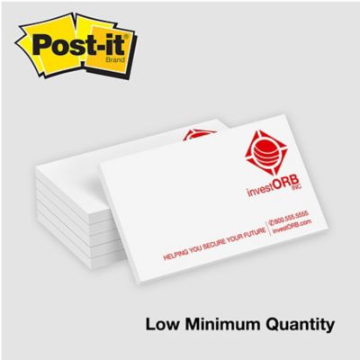 Full Colour Post-it® Notes 2 x 3.5 - 50 Sheet Pad