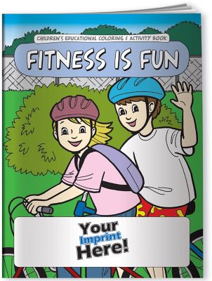 Giveaways for Community Events: Colouring Books - Fitness