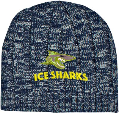 Knit Heathered Embroidered Beanie Cap