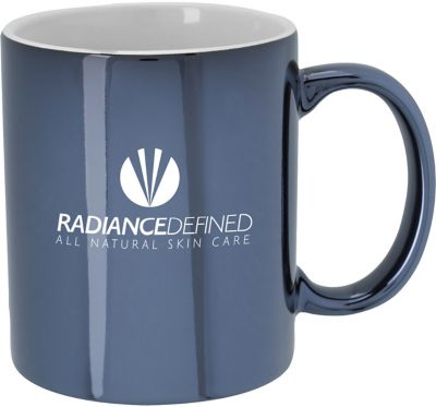 Promotional Mugs: Iridescent Ceramic Mug 12 oz