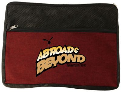 Full Colour Double Zipper Accessory Bag