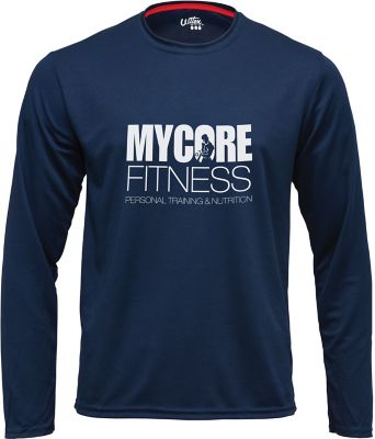 Branded Merchandise: Screen Printed Long Sleeve Performance T-Shirt