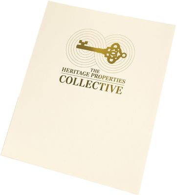 Real Estate Promotional Products: 9X12 Pocket Folder Foil Imprint Nonreinforced Edge
