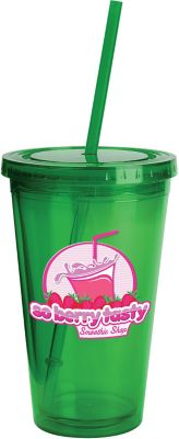 Giveaways for Corporate Events: Full Colour Sunsplash Colour Tumbler 16 oz