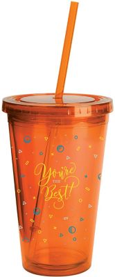 Saratoga: Full Colour Wrap Sunsplash Colour Tumbler 16 oz