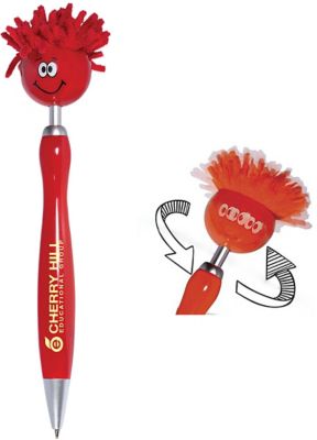 Novelty Pens: MopTopper Spinner Ball Pen