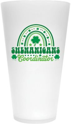 St Patrick's Day Promotional Products: Full Colour Classic Stadium Tumbler 18 oz