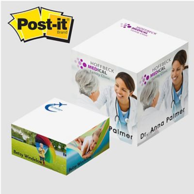 Full Color Post-it® Notes Cube