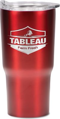 Travel Mugs & Tumblers: Laser Engraved Conquest Travel Tumbler 20 oz