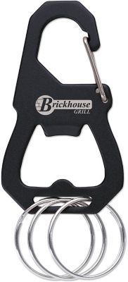3 Keyring Carabiner W/Bottle Opener