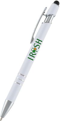 St Patrick's Day Promotional Products: Ultima Full Colour Spectrum Softex Stylus Pen