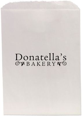 White Merchandise Bag 8.5 x 11