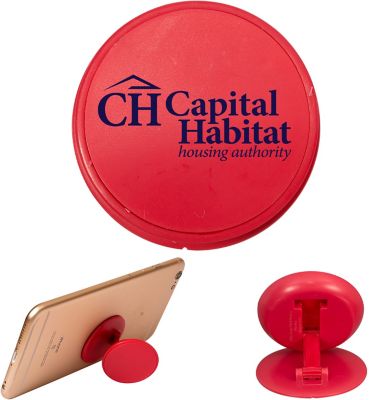 Pull-Topper Mobile Holder, Stand And Cord Winder