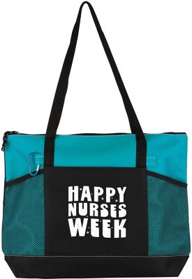 Nurses Appreciation: Premium Zippered Tote