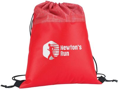 Drawstring Bags: Silver Tone Drawstring Bag