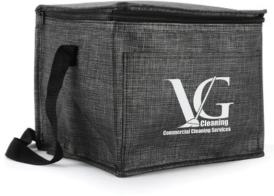 Cooler & Lunch Bags: Silver-Tone Cooler Bag