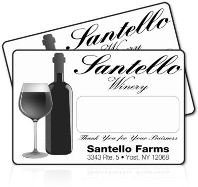 Rectangular Labels 1 Colour Imprint 2 x 3