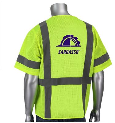 Work Safely: 5 Pocket Value Mesh Safety Vest