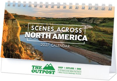 Desk Calendars: Scenes Across America Desk Calendar