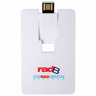 Technology Promotional Products: 1 GB Flip Card USB 2.0 Flash Drive