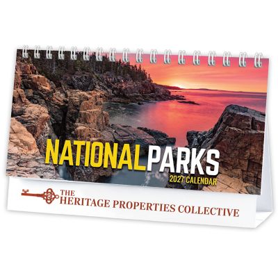 Bank & Financial: National Parks Desk Calendar