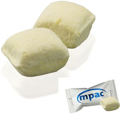 Custom New Years Eve Party Favors: Soft Mints With Custom Imprint Wrapper
