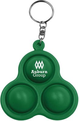 Custom Keychains: Pop Bubbles Keychain