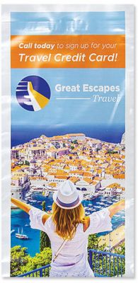Full Colour Poly Bag 2 Sided Mailer 7 x 12