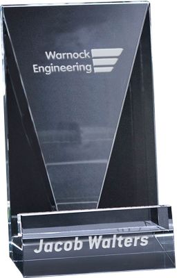 Awards & Plaques: Crystal Cell Phone Holder
