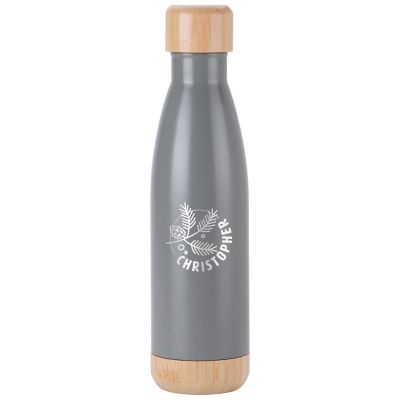 POD Engraved Drinkware: POD Voyager With Bamboo Cap 17 oz