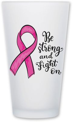 Awareness: Full Color Frosted Pint Glass 16 oz