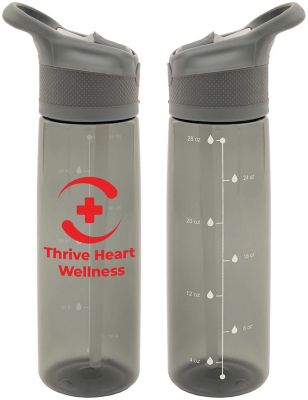 Heart Health Month: Hydrate Tritan Bottle W Measurement 28 oz