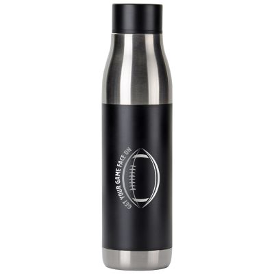 POD Engraved Drinkware: POD Crest Water Bottle 22 oz