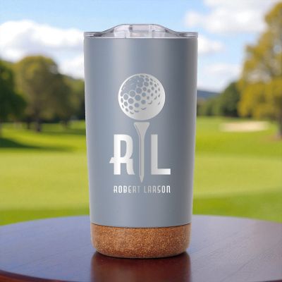 Promo on Demand: POD Cork Bottom Stainless Tumbler 18 oz