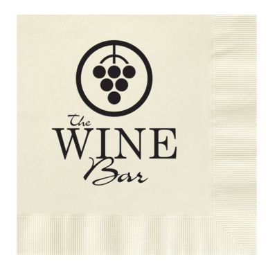 Top Picks: Beverage Napkin Hot Stamp -Coined