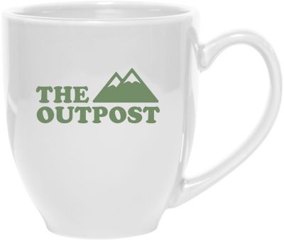 Products Less Than $10: Bistro White 14 oz Mug
